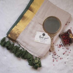 Shubha Green (off white)