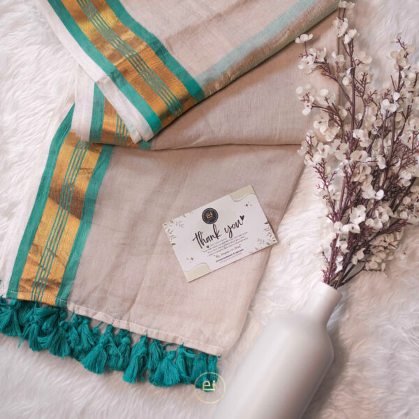 Sritha Rama Green/Chikku and Classic mud White - Image 2