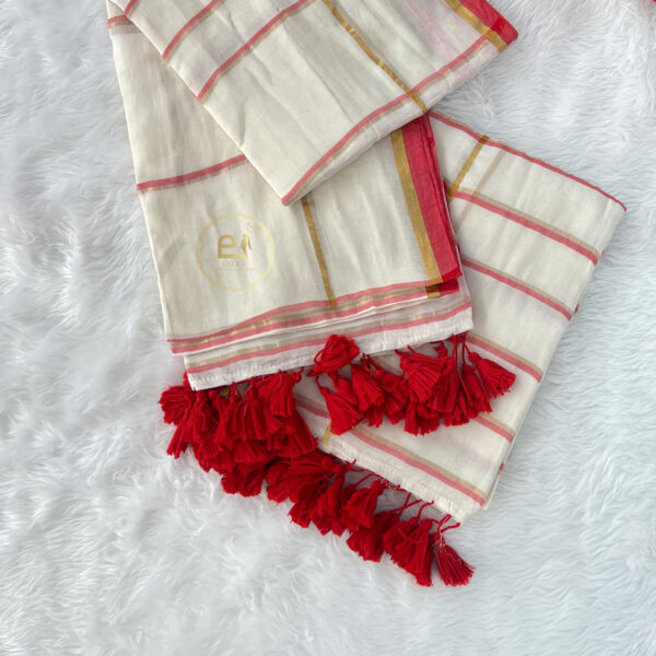 Bhadra off White (Small strips)